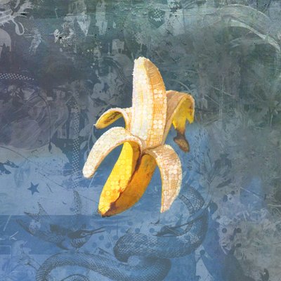 BANANAZ, 2015 (Tuval üzerine kolaj) by Teis Albers