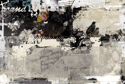 Aşk Kuşları, 2015 (tuval üzerine karışık teknik) by Teis Albers