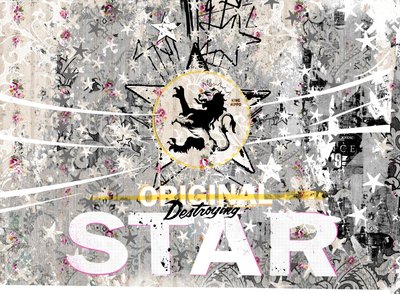 Original Star, 2018 (Tuval üzerine kolaj) by Teis Albers