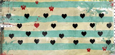 Rows of Hearts, 2016 (Tuval üzerine kolaj) by Teis Albers