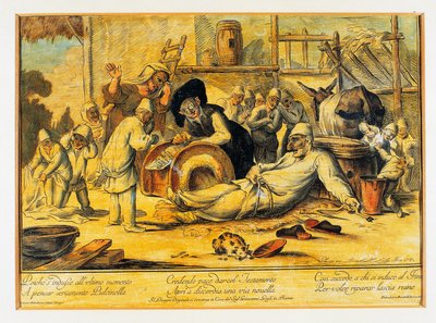 Pulcinella yapma vasiyeti by Blaise Nicolas Le Sueur