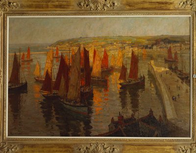 Kırmızı ve Altın, Brixham by Terrick Williams