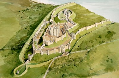 Dover Kalesi, c1300, c1990-2010 by Terry Ball