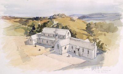 Kirkham Manastırı, Kuzey Yorkshire, 1989 by Terry Ball