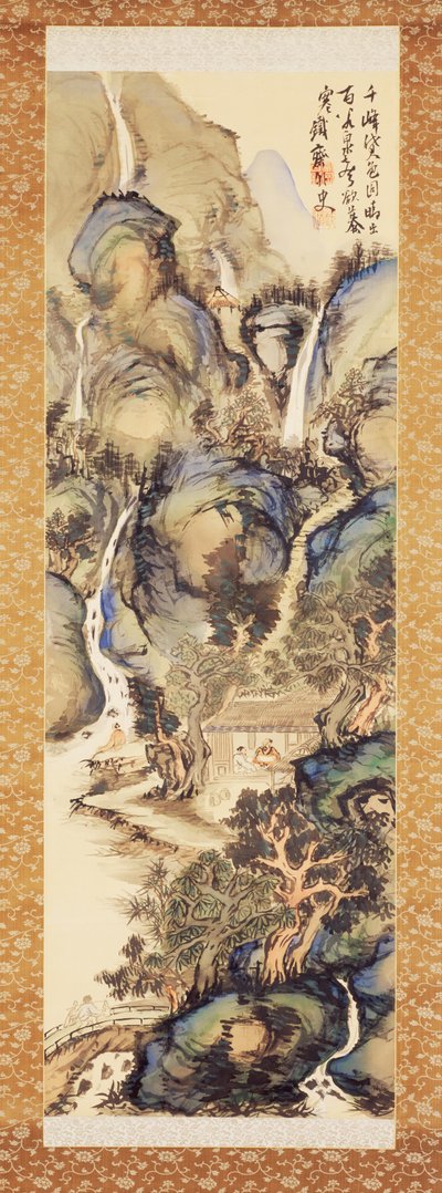 Mavi ve Yeşil Manzara, 1910