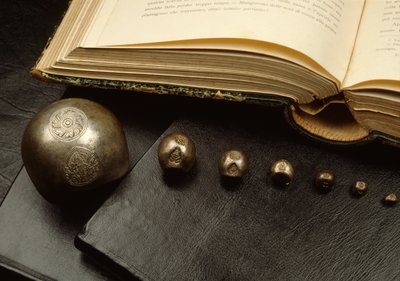 Ayutthaya döneminden kurşun paralar (metal) by Thai School