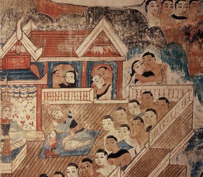 Duvar resmi detayı by Thai School