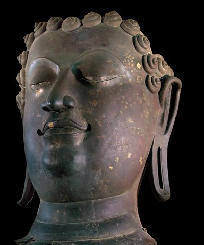 Dev Buda başı, Lanna stili (bronz) by Thai School