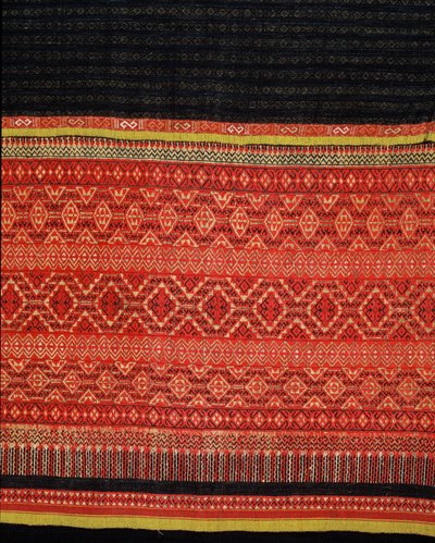 Lanna kumaşı, kuzey Tayland (tekstil) by Thai School