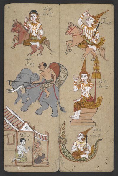 Veya 16455 f.4r, Zodyak