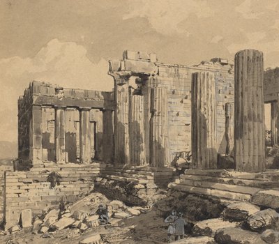 Propilyum, 1890. by Themistocles von Eckenbrecher