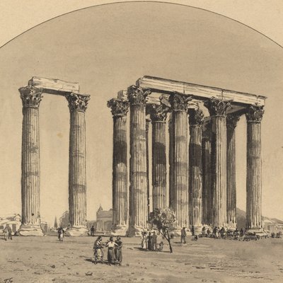 Olympian Zeus Tapınağı by Themistocles von Eckenbrecher
