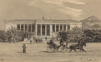 Üniversite, 1890. by Themistocles von Eckenbrecher