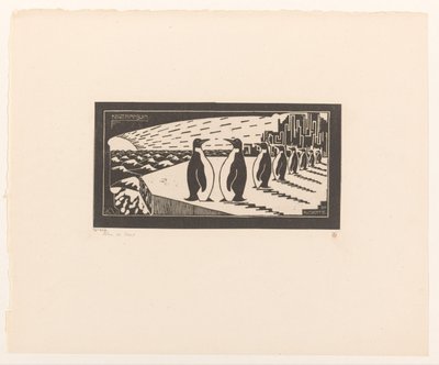 Keizer Pinguin op audientie (nesnedeki orijinal başlık) by Theo de Vries