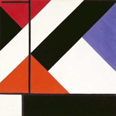 Eşzamanlı Karşı Kompozisyon by Theo van Doesburg