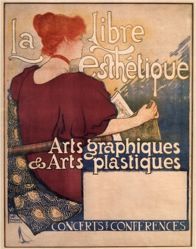 Ücretsiz Estetik by Théo van Rysselberghe