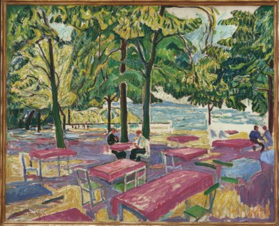 Baumgartenbrück taverna bahçesi by Theo von Brockhusen