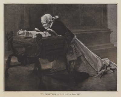 Papa Leo XIII (lito) by Theobald (after) Chartran