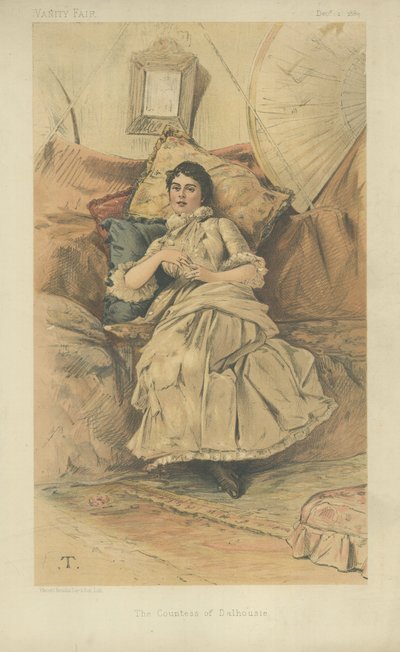 Dalhousie Kontesi by Theobald Chartran
