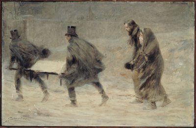 Cenaze töreni by Theobald Chartran