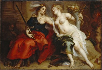 Adalet ve Barış Alegorisi by Theodoor Thulden van