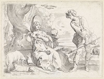 Çoban ve Çoban by Theodoor van Thulden
