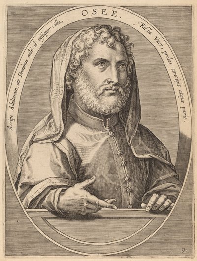Hosiah by Theodor Galle after Jan van der Straet