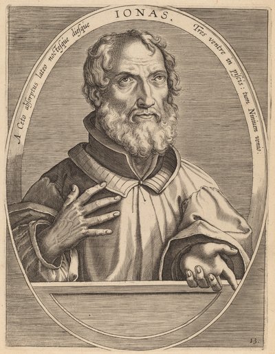 Ionas by Theodor Galle after Jan van der Straet