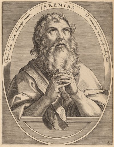 Yeremya by Theodor Galle after Jan van der Straet