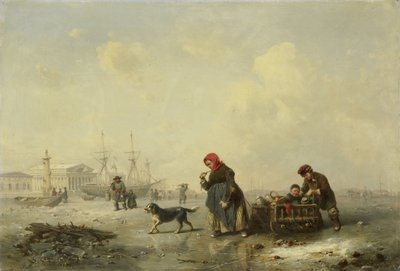 Kışın St Petersburg