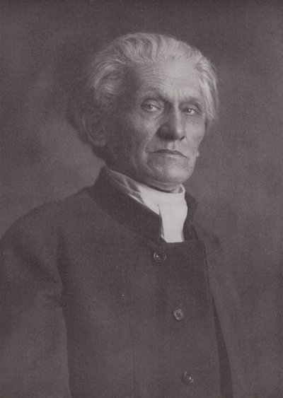 Stefan George, Alman sembolist şair (b/w fotoğraf) by Theodor Hilsdorf