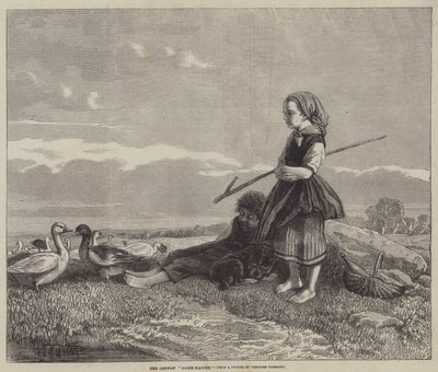 Alman Kaz-Kız by Theodor Hosemann