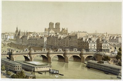 Ile de la Cite ve Paris