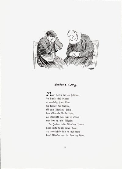 Munthe, Peter tarafından yazılan Stories kitabından alınan ve Dybwad tarafından yayınlanan illüstrasyon (no, 1896) by Theodor Kittelsen