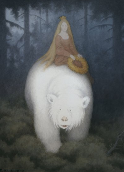 Beyaz-Ayı-Kral-Valemon, 1912. by Theodor Kittelsen