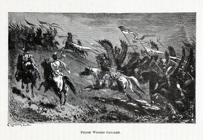 Polonyalı Kanatlı Süvari, 1882 by Theodor Knesing
