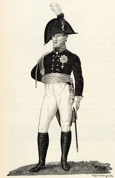 Prusya Prensi Louis Ferdinand 1772-1806. by Theodor Knesing