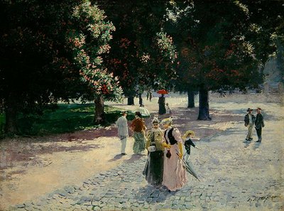 Parkın Kenarında by Theodor Matthei