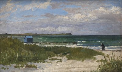 Isola del Liri, İtalya. Bulutlu gün by Theodor Philipsen
