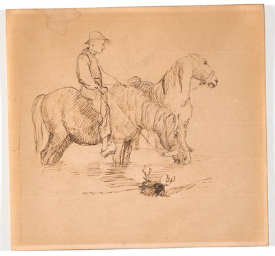 Sulama sahnesi by Theodor Philipsen