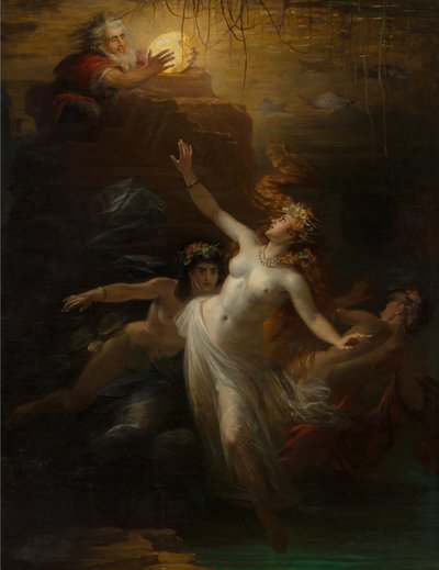 Ren Nehri Altını Das Rheingold, 1875. by Theodor Pixis