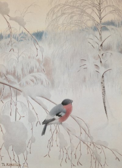 şakrak kuşu by Theodor Kittelsen
