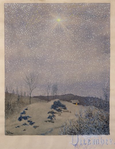 Aralık by Theodor Kittelsen