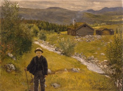 elveda anne by Theodor Kittelsen