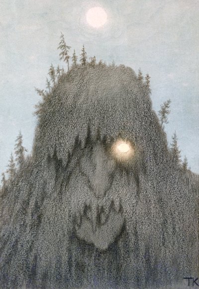Orman Trolü by Theodor Kittelsen