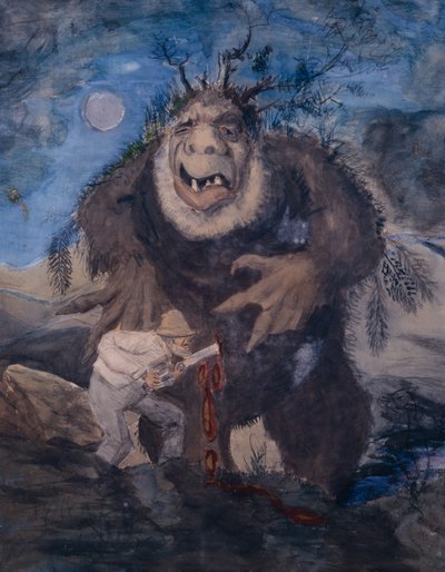 Orman trolü by Theodor Severin Kittelsen