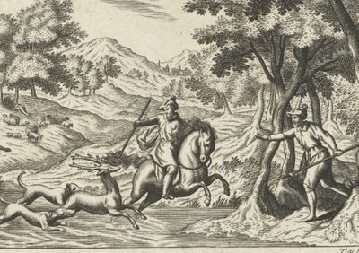 Geyik avı by Theodor van Merlen (II)