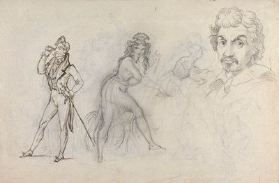 Eskiz Sayfası by Theodor von Holst