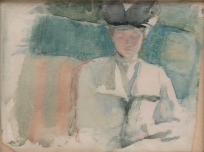 Bir Hanımefendinin Portresi, ca. 1898. by Theodora W. Thayer