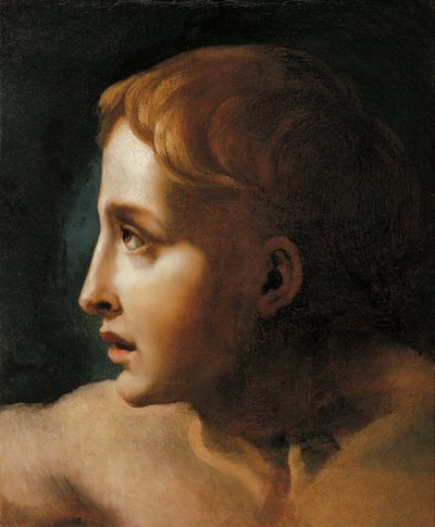 Bir Gençlik Başkanı by Theodore Gericault